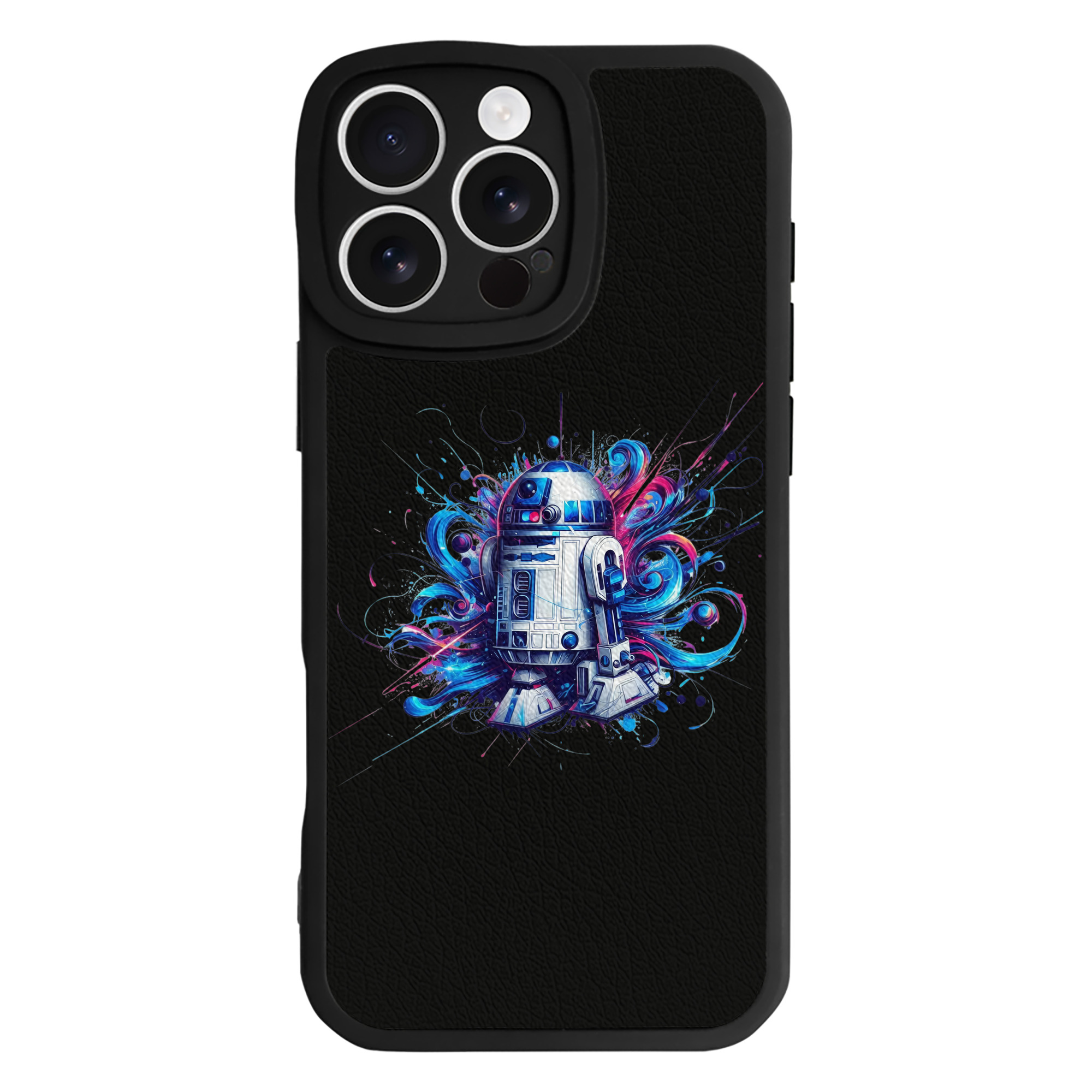 （画像用） スター・ウォーズ Star Wars 【iPhone 16シリーズ対応】シリコンスマホケース（レザー調） 材質：シリコン